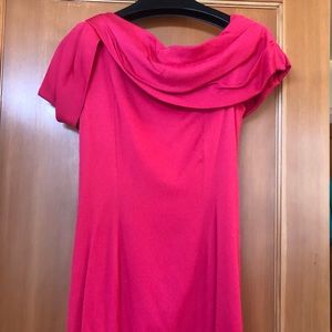 Asymmetrical Neckline Tadashi Shoji cocktail dress